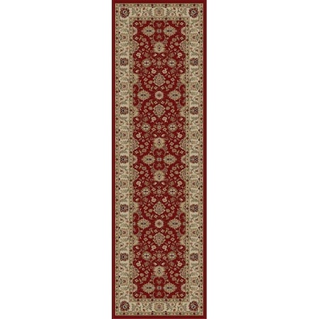 Concord Global 9 ft. 3 in. x 12 ft. 6 in. Ankara Zeigler - Red 62108